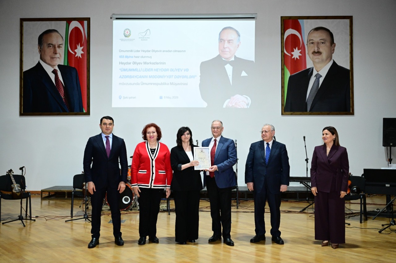 “Ümummilli Lider Heydər Əliyev və Azərbaycanın mədəniyyət dəyərləri” mövzusunda tədbir keçirildi - FOTOLAR